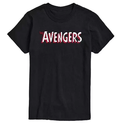 Men's -  - Avengers Cast Short Sleeve Graphic T-Shirt black