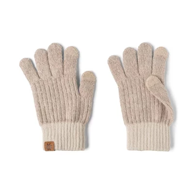 Детские перчатки Bonfire Gloves Трикотажные перчатки в рубчик для мальчиков и девочек из овса
