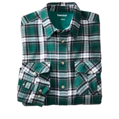 Фирменная фланелевая рубашка в клетку forest plaid