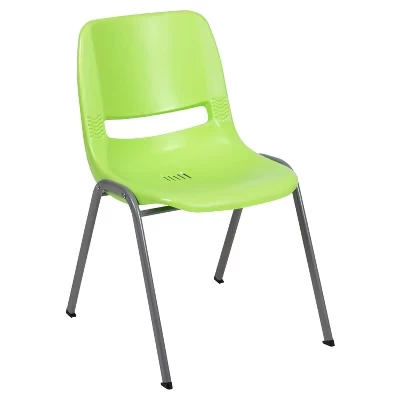 Стул Flash Furniture HERCULES штабелируемый, зеленый