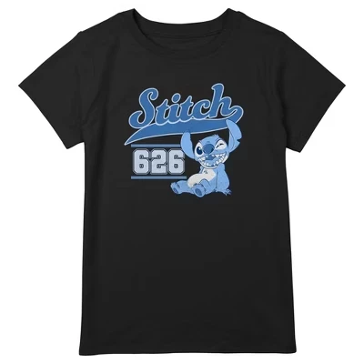 Женская белая футболка Collegiate 626 черного цвета