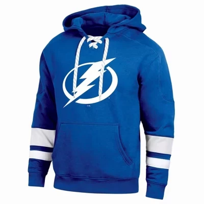 Мужская худи NHL Tampa Bay Lightning с шнуровкой