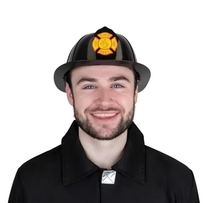 Шлем пожарного Dress Up America детский, черный