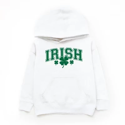 Худи для девочек The Juniper Shop Irish Varsity Outline, белая