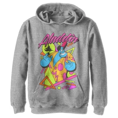 Толстовка с капюшоном для мальчика 80-х годов Genie Pull Over athletic heather