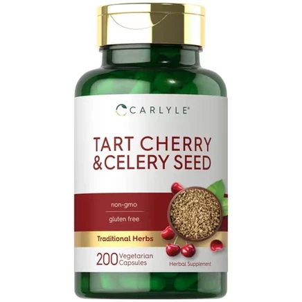Капсулы Carlyle Tart Cherry и Celery Seed, 200 шт.