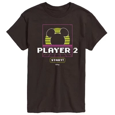 Мужская футболка с коротким рукавом Player 2 Start с графическим рисунком