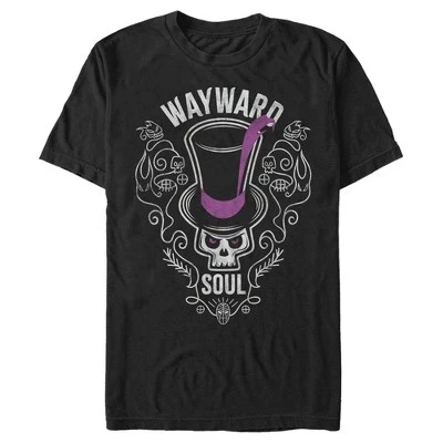 Мужская футболка со скелетом Wayward Soul Dr. Facilier, черная