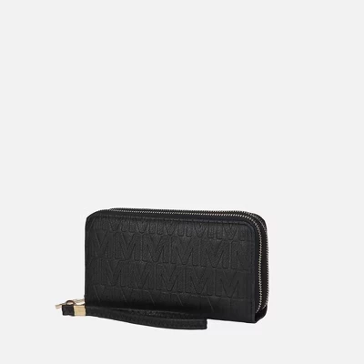 Женский кошелек-клатч MKF Collection Aurora M Signature, черный