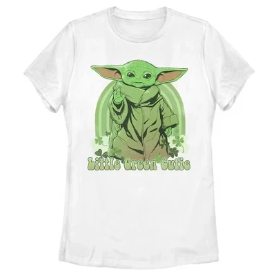 Женская футболка STAR WARS Grogu, белая