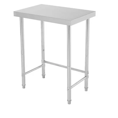 Рабочий стол Garvee из нержавеющей стали 24–36″ шир., 18″×28″×35″, 136 кг