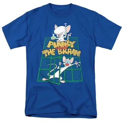 Мужская футболка Pinky and the Brain Ol Standard, синяя