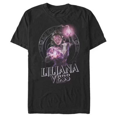 Мужская футболка Magic the Gathering Liliana Vess, черная