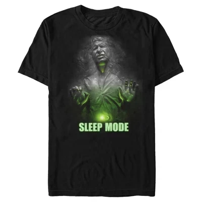 Мужская футболка с надписью : A New Hope Han Solo Sleep Mode, черная