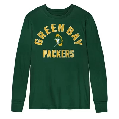 Футболка с длинными рукавами для мальчиков Green Bay Packers