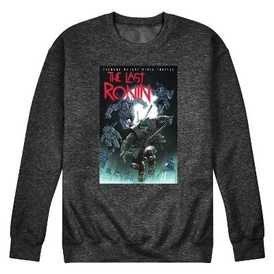 Мужская флисовая толстовка The Last Ronin Group с графическим рисунком heather charcoal