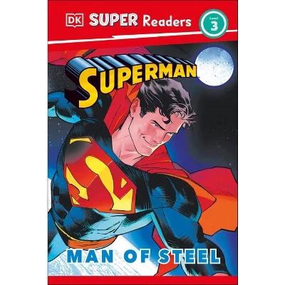 DK Super Readers 3-й уровень Супермена, Человека из стали - автор Мэтт Джонс в твердом переплете