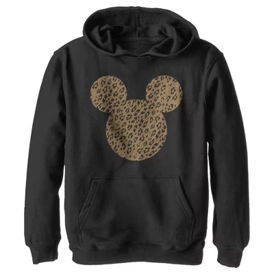 Худи для мальчиков Disney Mickey Cheetah, черное