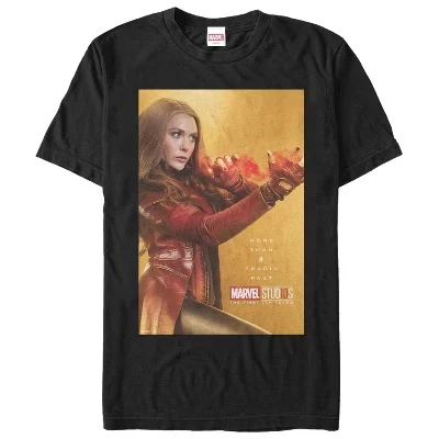 Мужская футболка Marvel «10 лет: Ведьма», черная