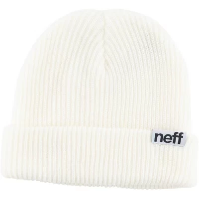 Шапочка унисекс NEFF Fold белая