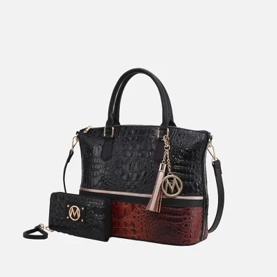 Сумка MKF Collection Autumn с кошельком, черная