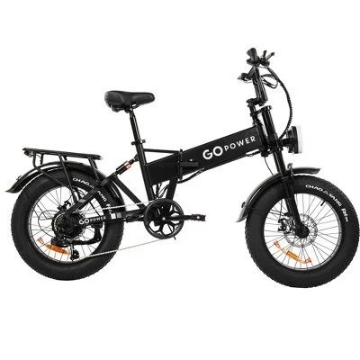Электровелосипед GoPowerBike GoExplore складной, 500 Вт, черный