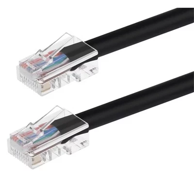 Патч-корд Monoprice Cat5e 2,1 м RJ45, черный