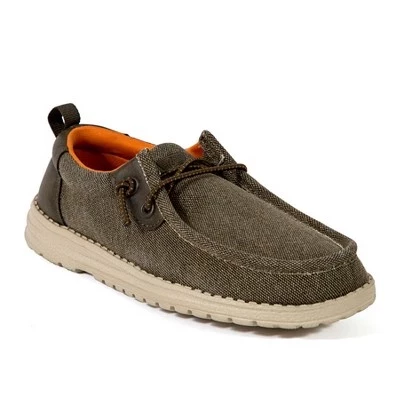 Модные кроссовки для мальчиков Relax Jr. Bungee Lace Fashion Sneaker оранжевого цвета