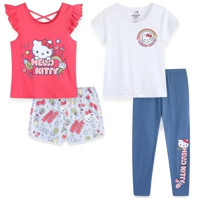 Девочкам комплект Hello Kitty 4 предмета, белый