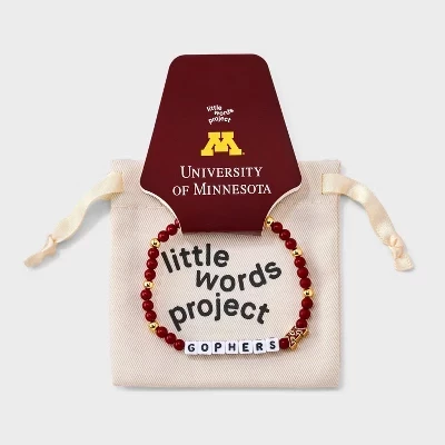 Браслет Little Words Project Minnesota, красный