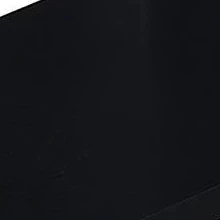 faux birch/black