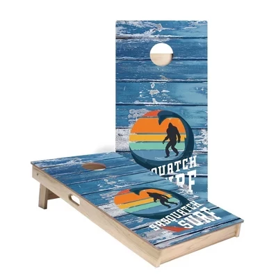 Доски для серфинга Sasquatch Surf Cornhole Boards | В комплекте (2) доски, дополнительные сумки и аксессуары без аксессуаров