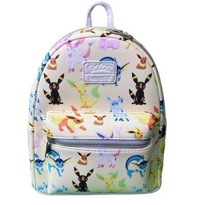 Мини-рюкзак Loungefly Pokemon Eeveelutions, экокожа