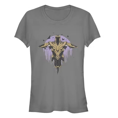 Женская футболка Marvel Thanos Flight, угольно-серая