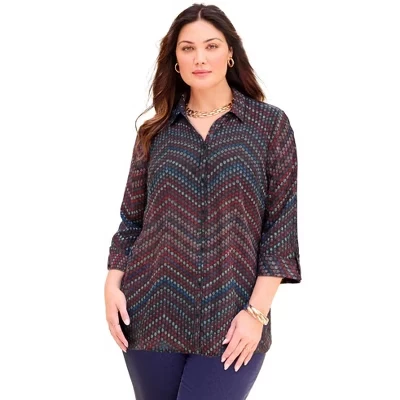 americana dotted chevron