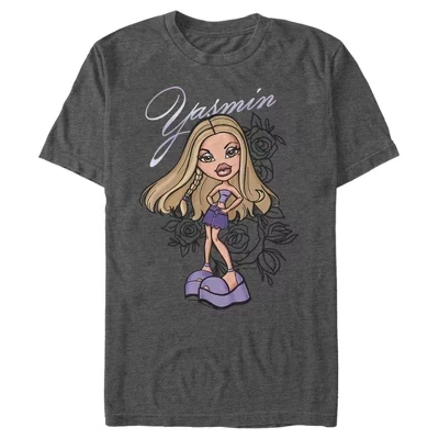Мужская футболка Bratz «Принцесса Ясмин», графитовая