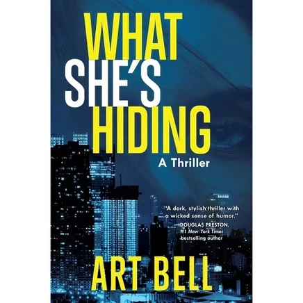 Книга What She's Hiding, твердая обложка