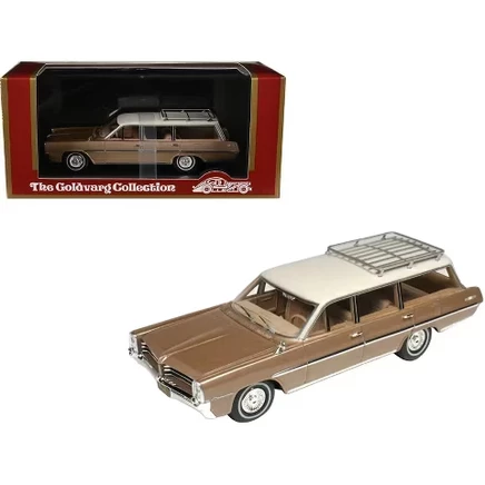 Pontiac Safari 1964 года выпуска, бронзовый, переливающийся металлик, с кремовым верхом, Лимитированная серия 1/43 модели от