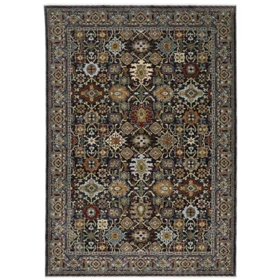 Ковер Arya Persian Panel для помещений Синий -