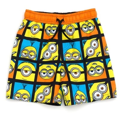 Детские плавательные шорты minions UPF 50+, мультиколор