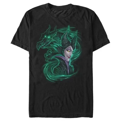 Мужская футболка Sleeping Beauty Maleficent, черная