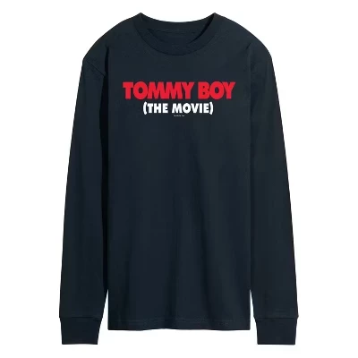 Мужской лонгслив Tommy Boy с логотипом, синий