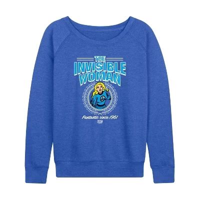 Женский лонгслив Fantastic Four Invisible Woman, синий
