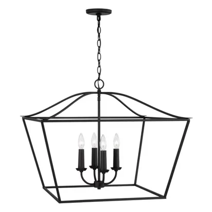 Подвес Capital Lighting Grady, 4 лампы, черный