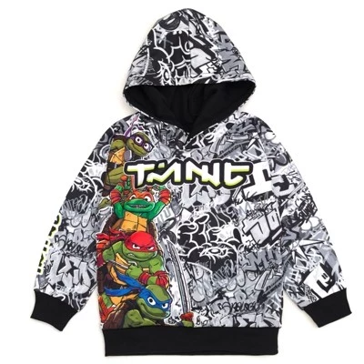 Детская флисовая толстовка tmnt, мультиколор