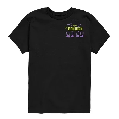 Футболка для мальчиков Disney Haunted Mansion, черная