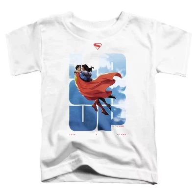 Футболка Lois Look Up для маленьких мальчиков 2025 года выпуска, белая