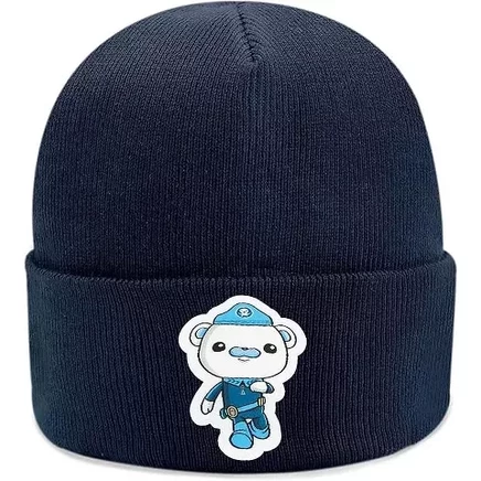 Унисекс вязаная шапка The Octonauts, темно-синяя