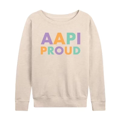 Женский лонгслив Instant Message AAPI Proud, бежевый