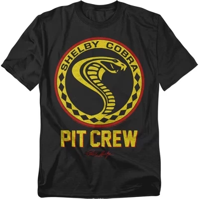 Мужская футболка Carroll Vintage Pit Crew со значком экипажа, черная